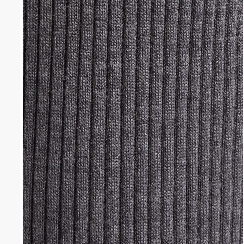 New Moncler Logopatch Virgin Wool Blend Ribbed Sweater Pants View 5